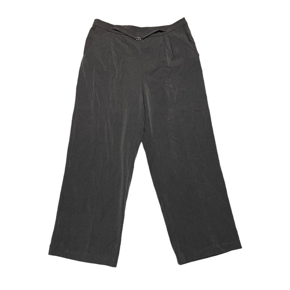 Dress Barn Women’s Gray Straight Leg Dress Pants- Size 14W